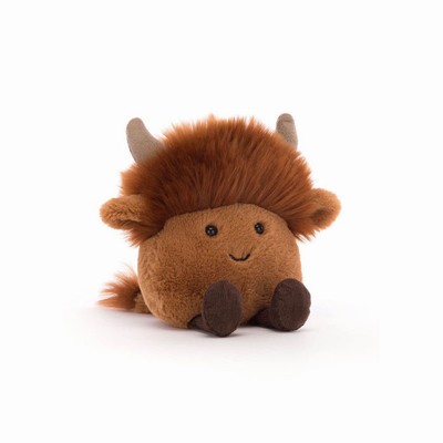 Jellycat Amuseabean Highland Koe | YA1635287